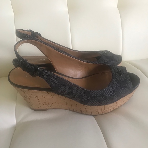 Coach Wedges - Picture 6 of 8